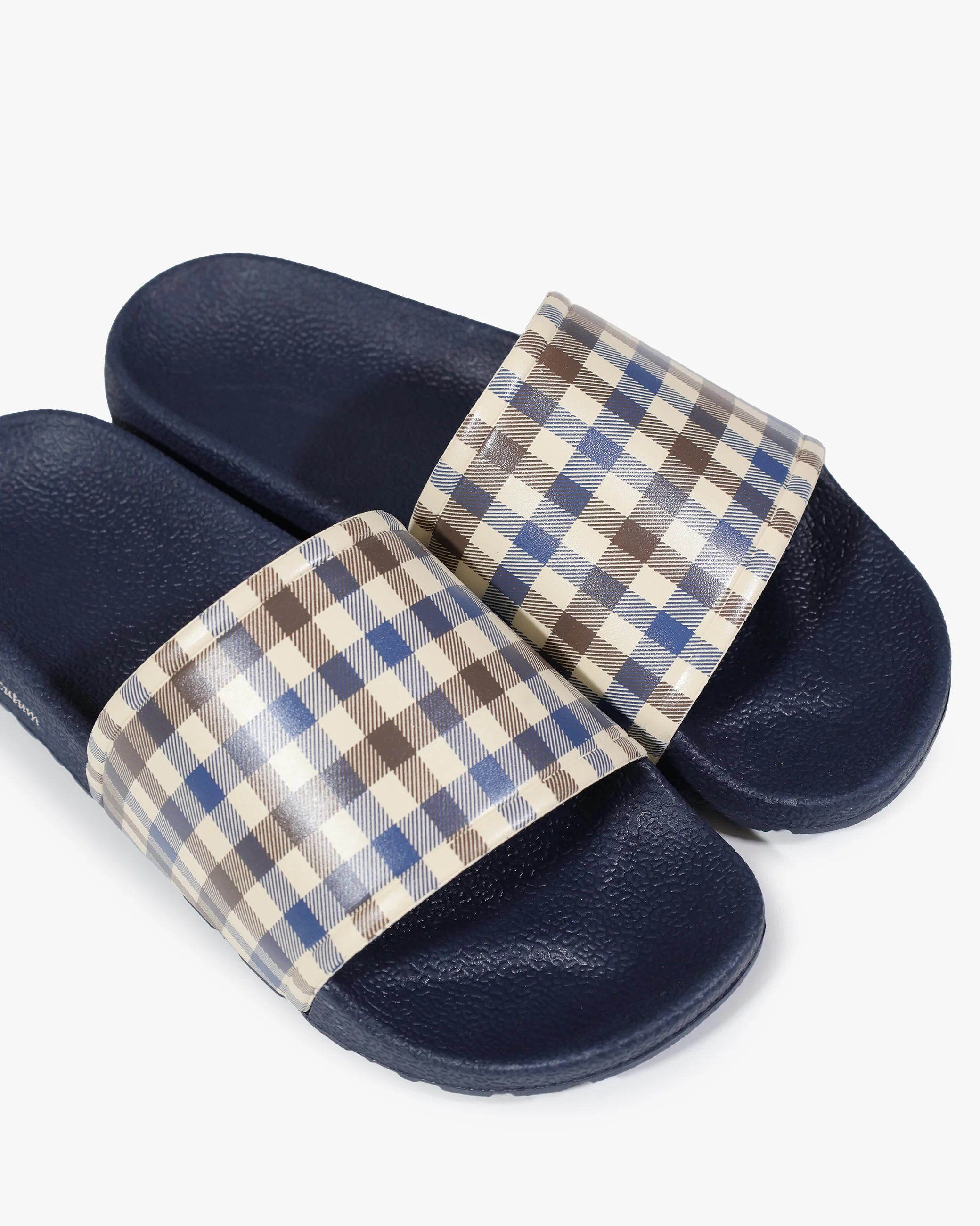 ACTIVE CLUB CHECK SLIPPERS - Image 9