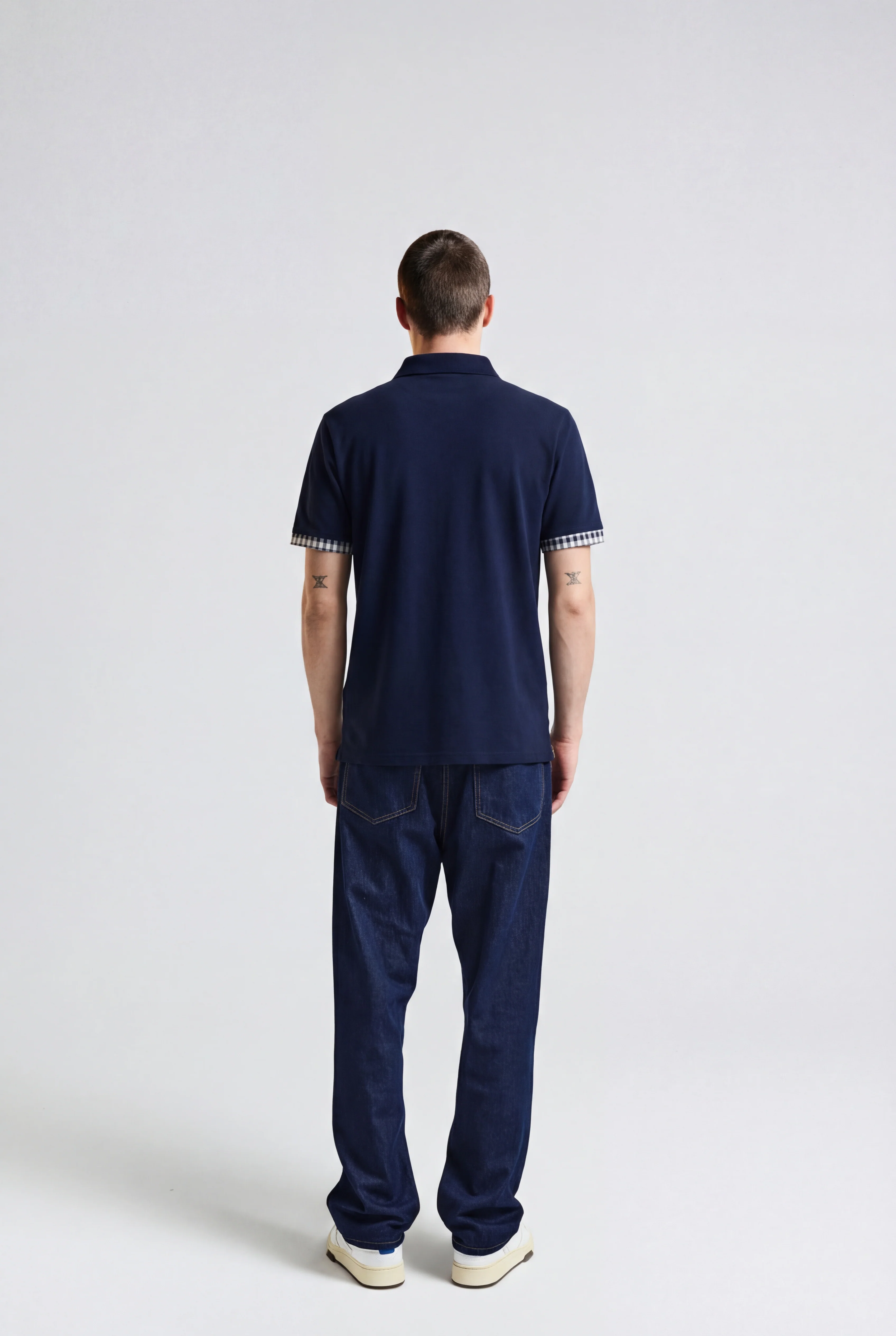 CC STRETCH PIQUET SLEEVES POLO - Image 4