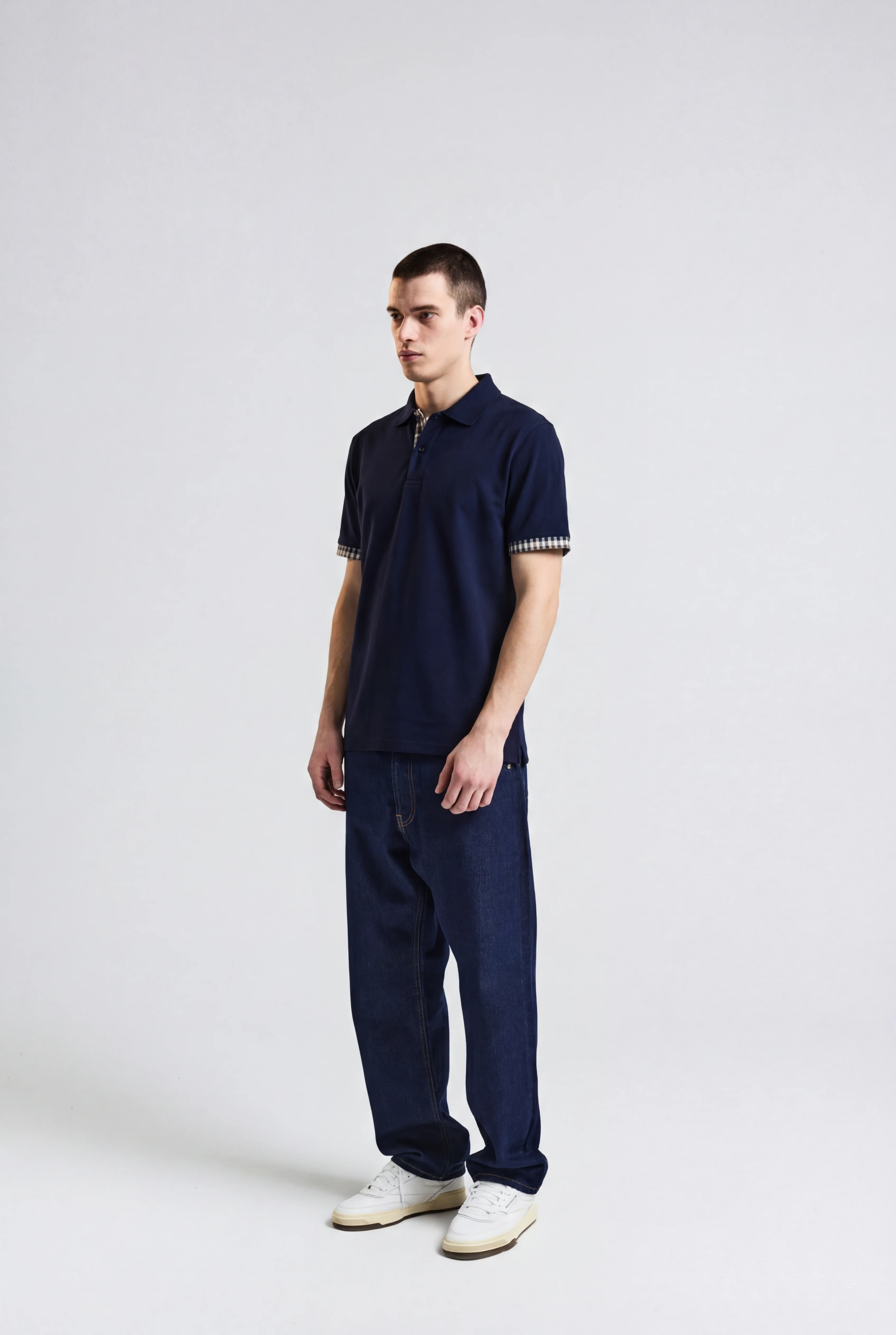 CC STRETCH PIQUET SLEEVES POLO - Image 8