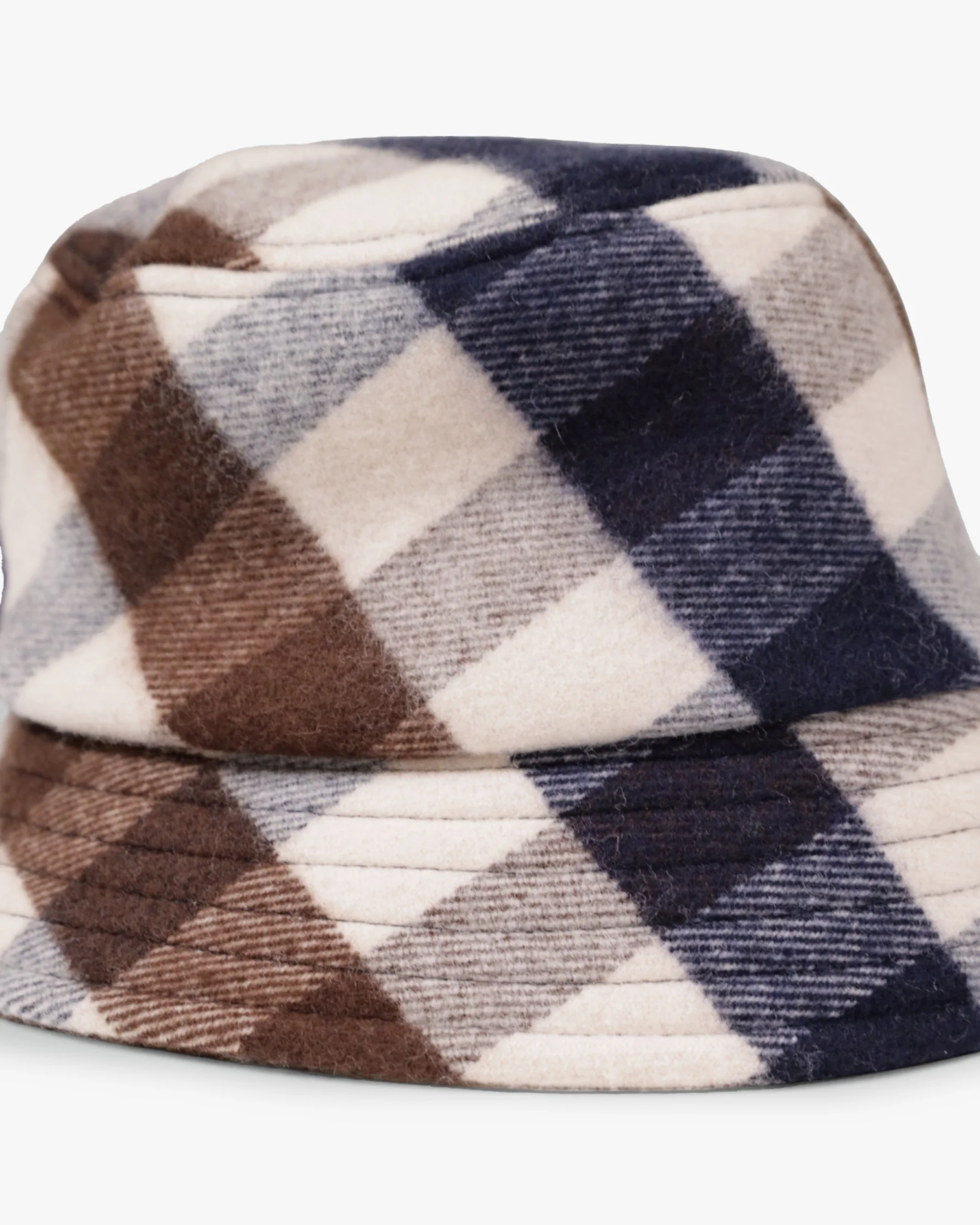 CLUB CHECK BUCKET HAT - Image 5