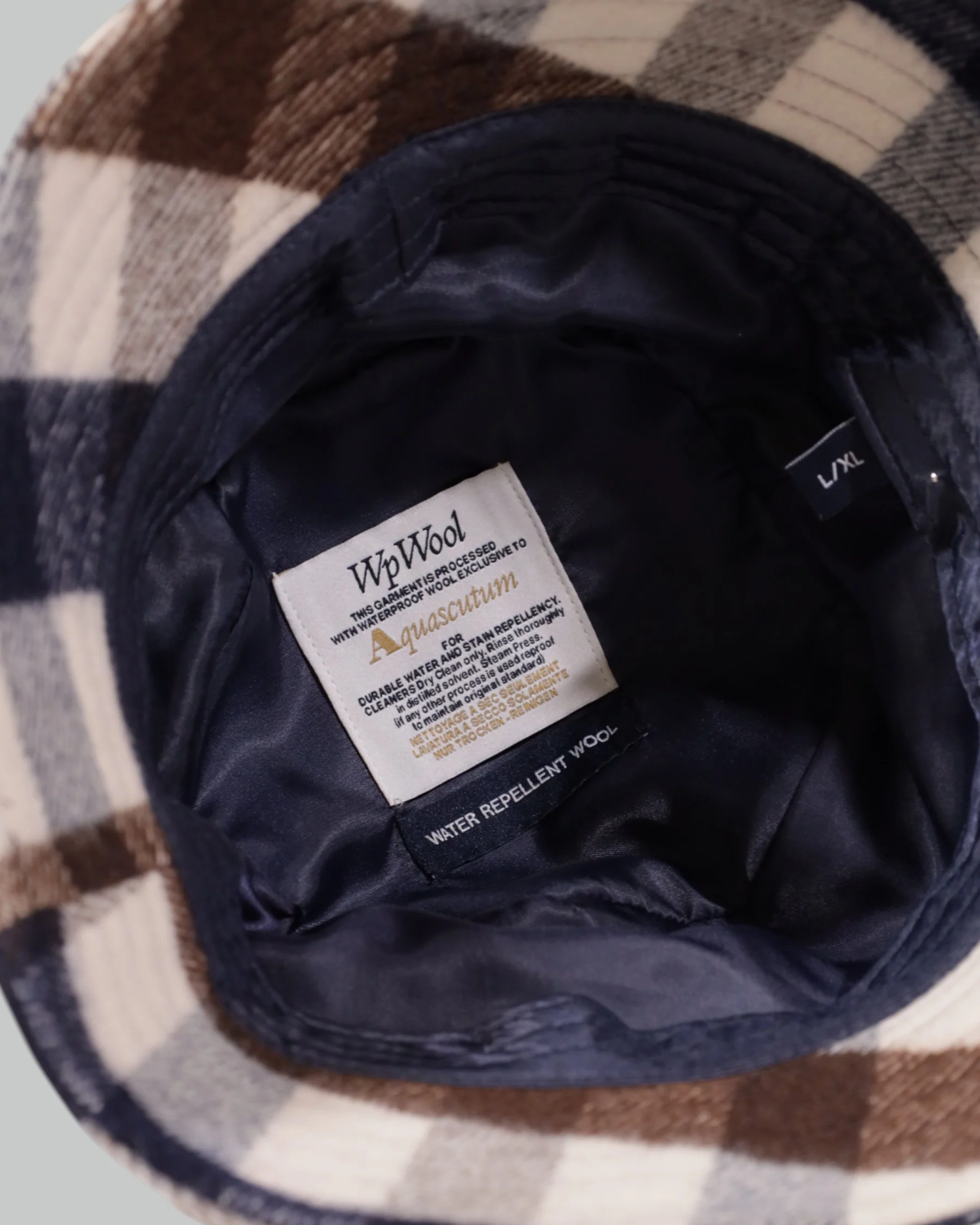 CLUB CHECK BUCKET HAT - Image 6