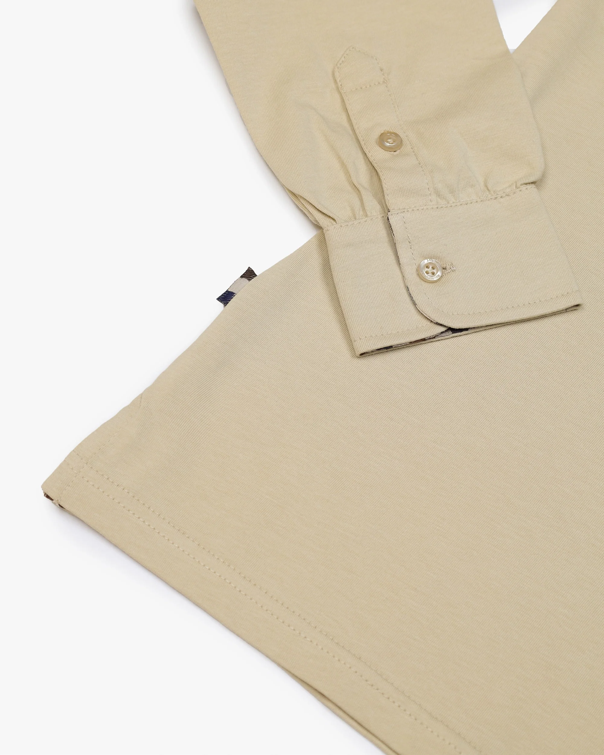 LONGSLEEVE CLUB CHECK COLLAR POLO - Image 4