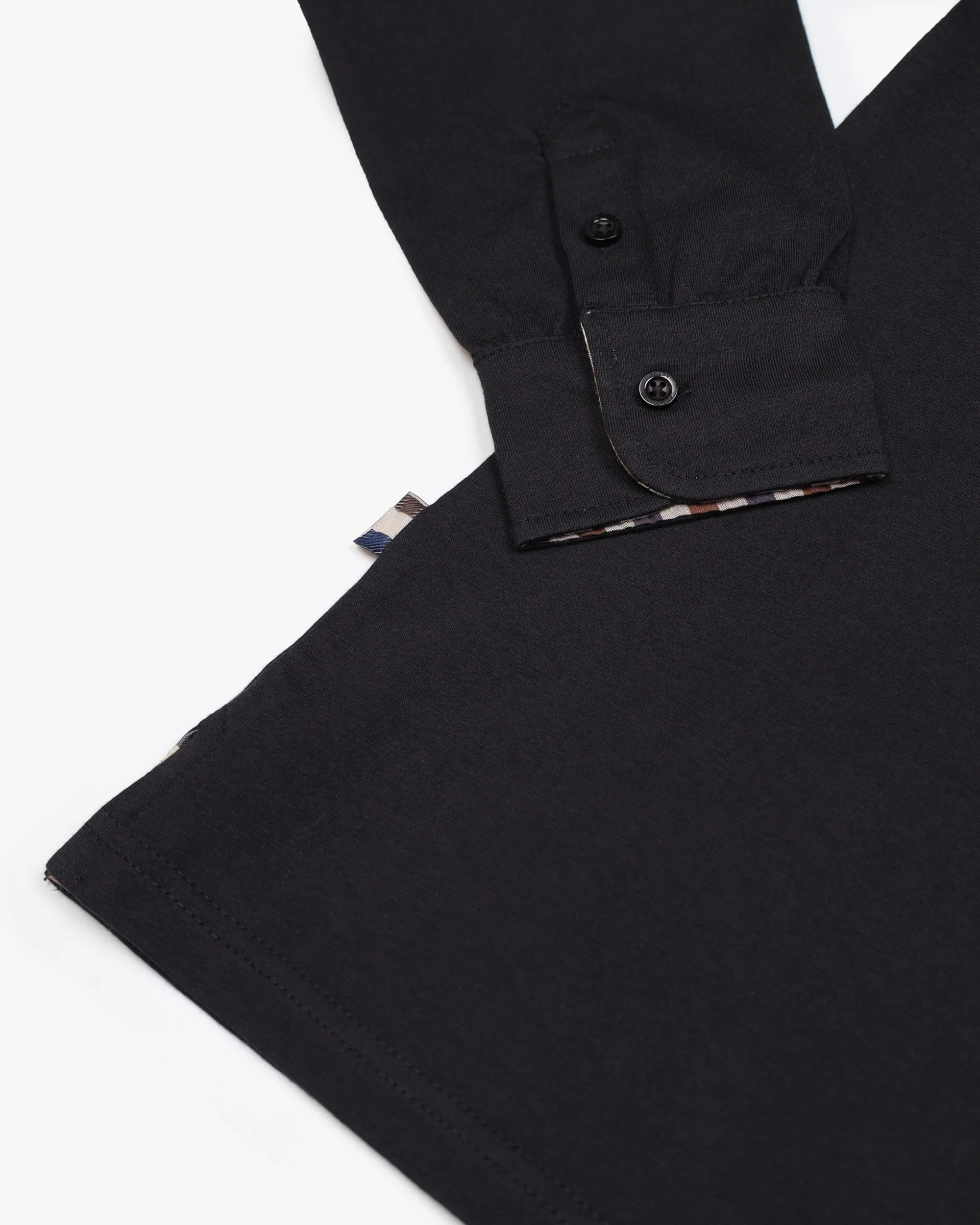 LONGSLEEVE CLUB CHECK COLLAR POLO - Image 4
