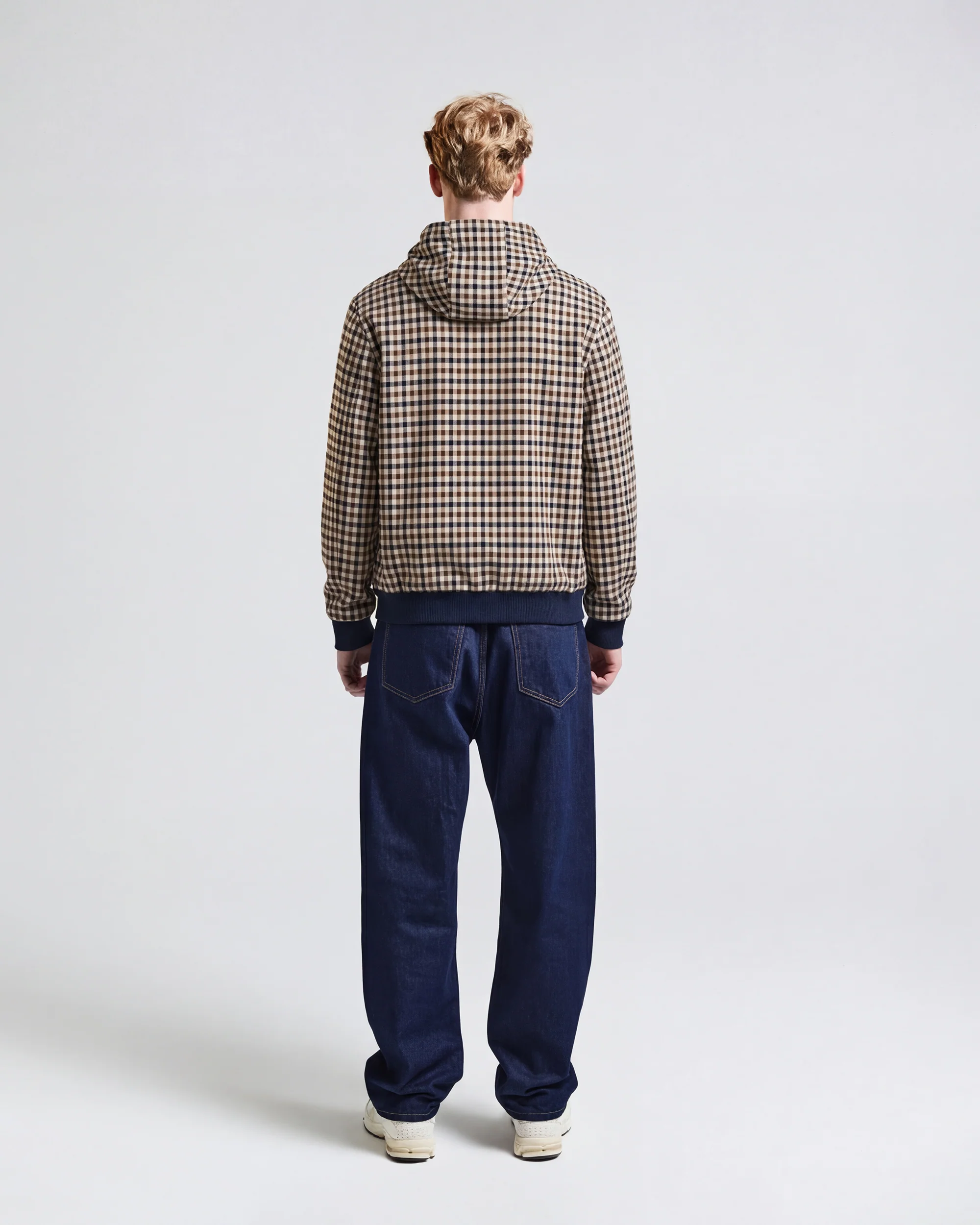 CLUB CHECK FZ HOODIE - Image 4