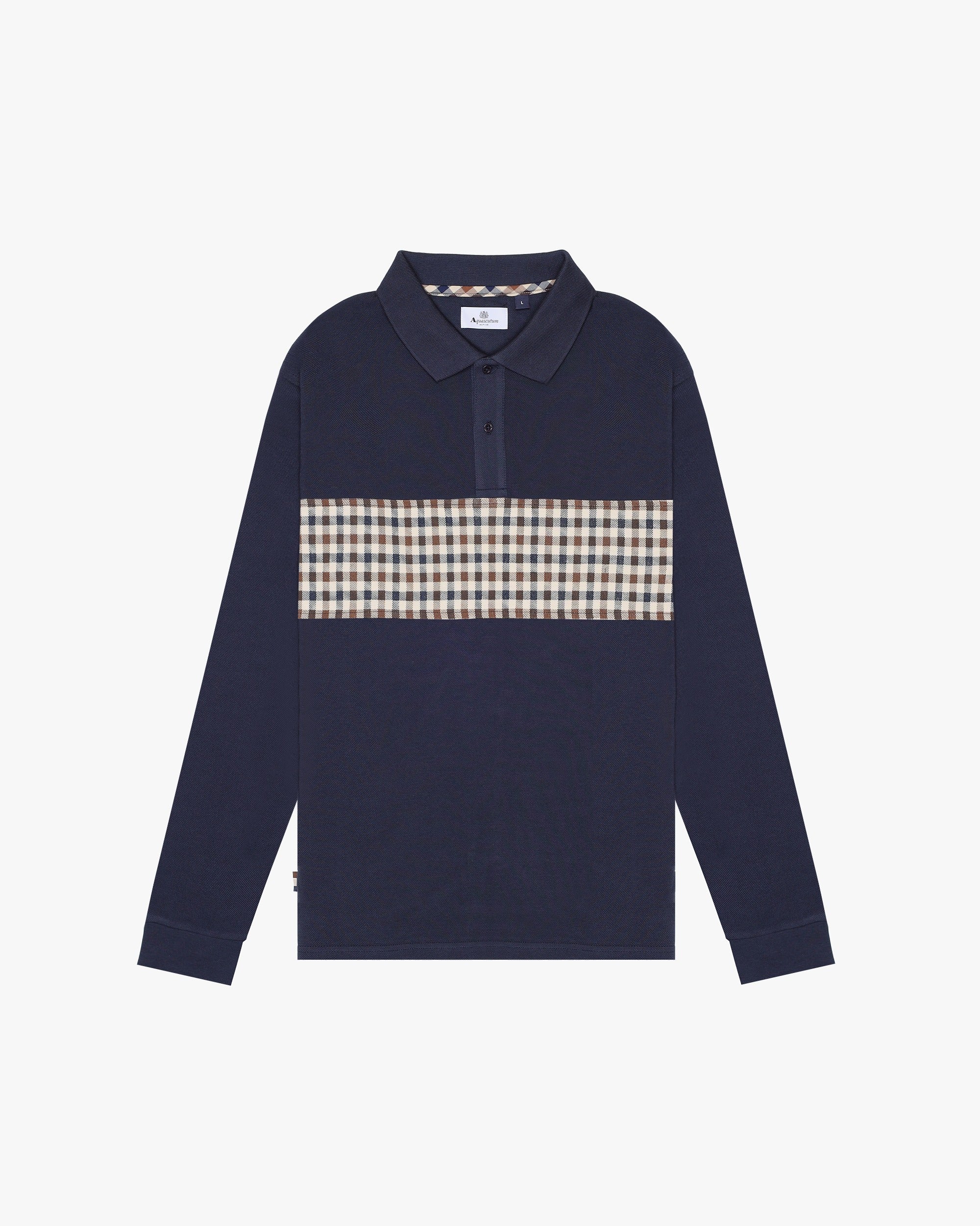 ICONIC INSERT POLO L/S