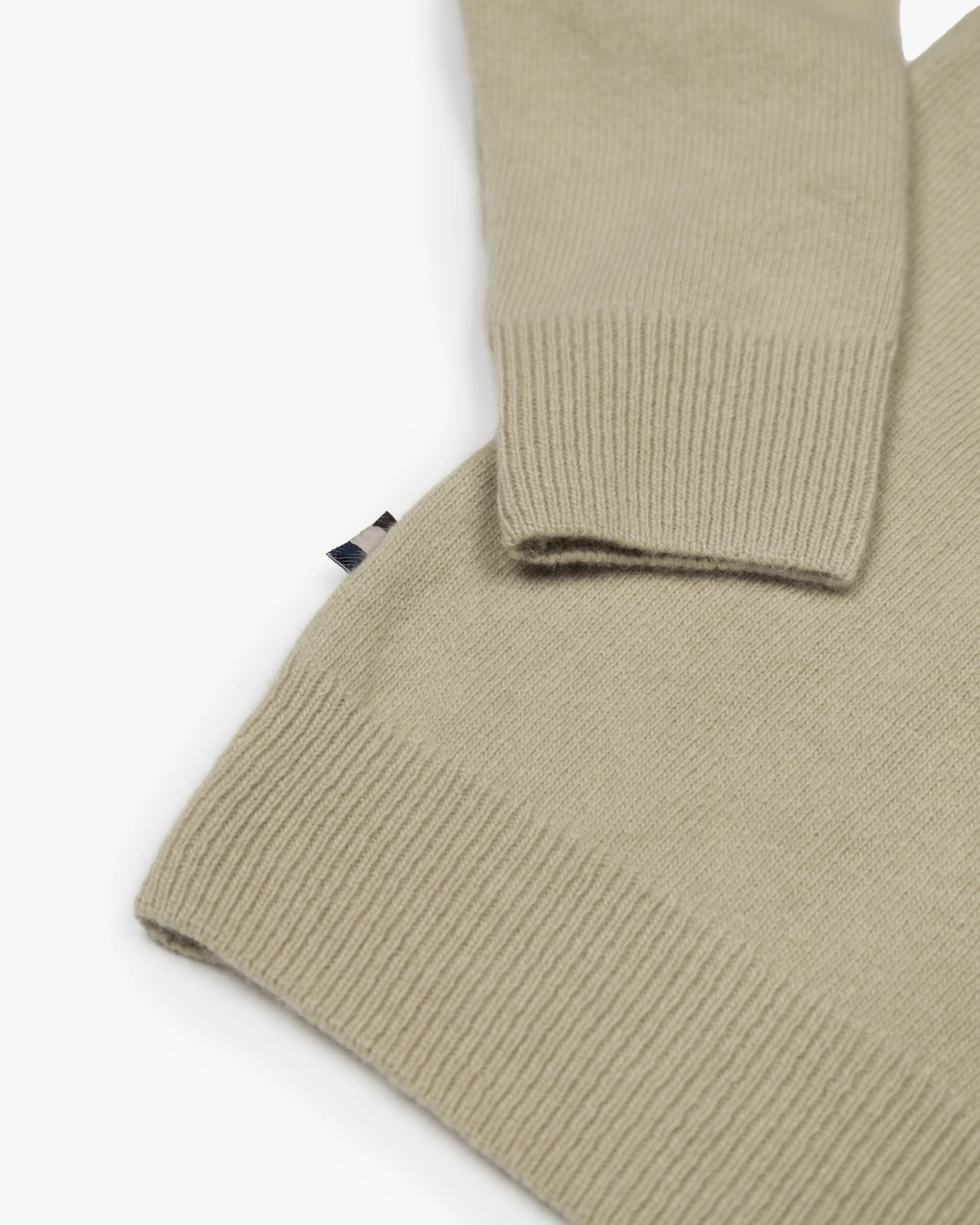 LAMBSWOOL 1/4 ZIPPED  KNIT - Image 5