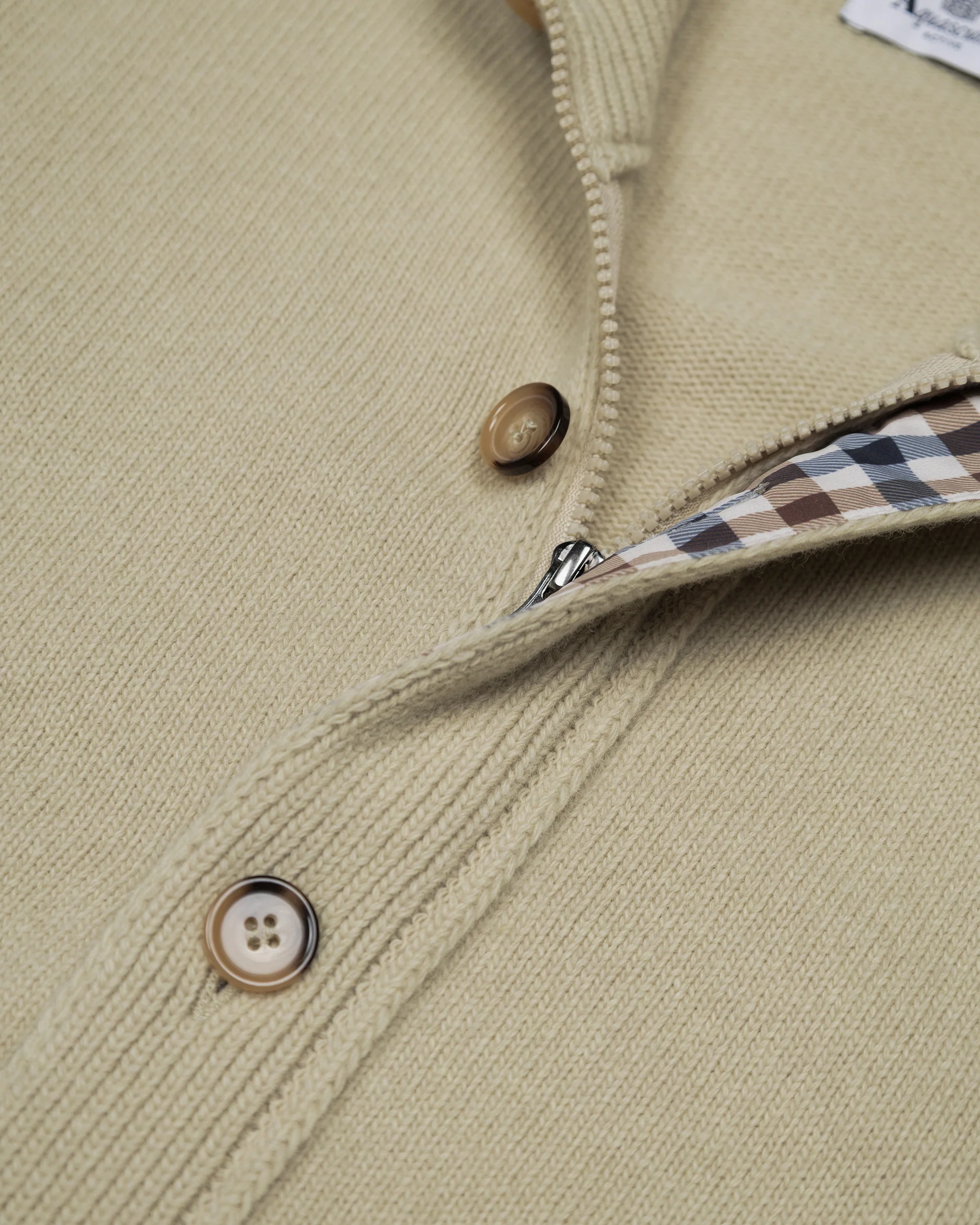 LAMBSWOOL BUTTONED CARDIGAN - Image 4
