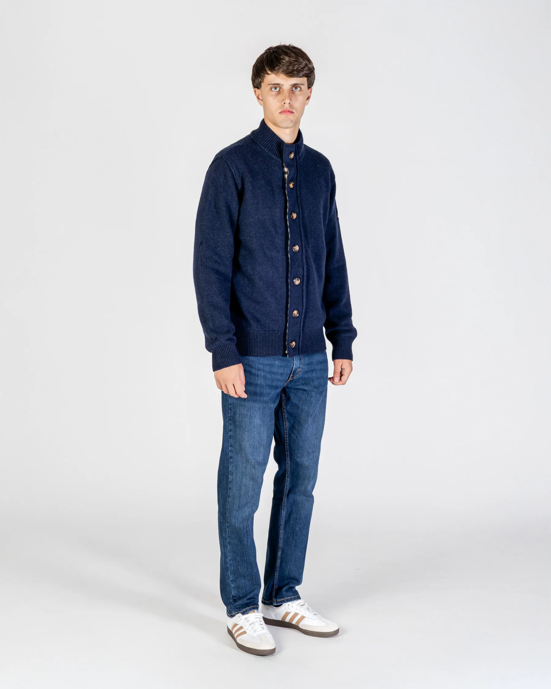 LAMBSWOOL BUTTONED CARDIGAN - Image 10