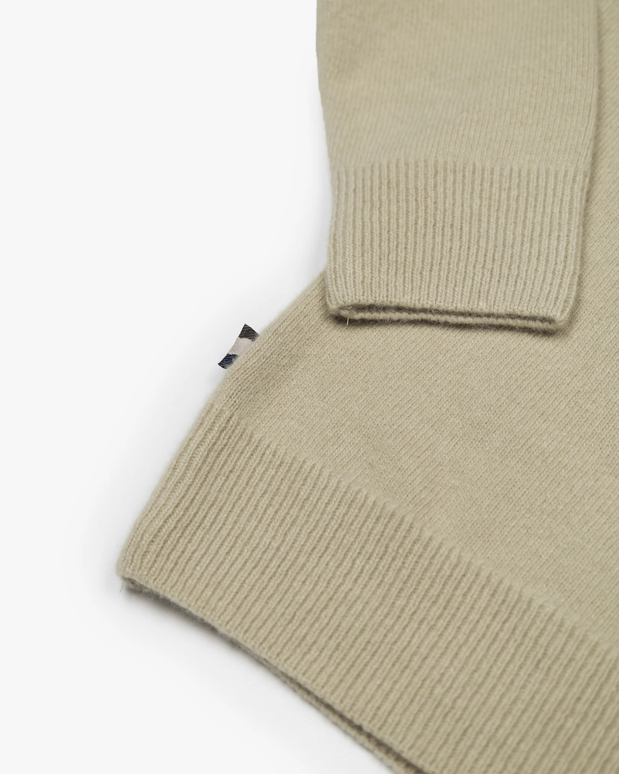 LAMBSWOOL FZ PATCH KNIT - Image 4