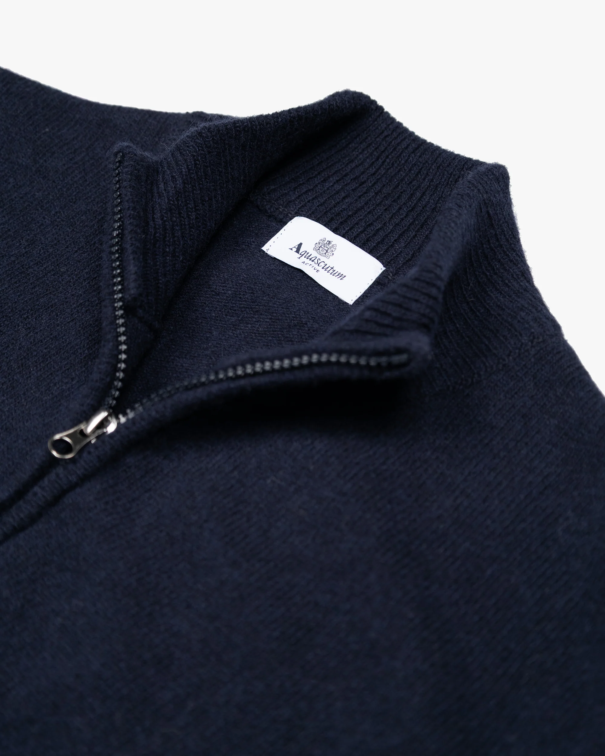 LAMBSWOOL FZ PATCH KNIT - Image 3