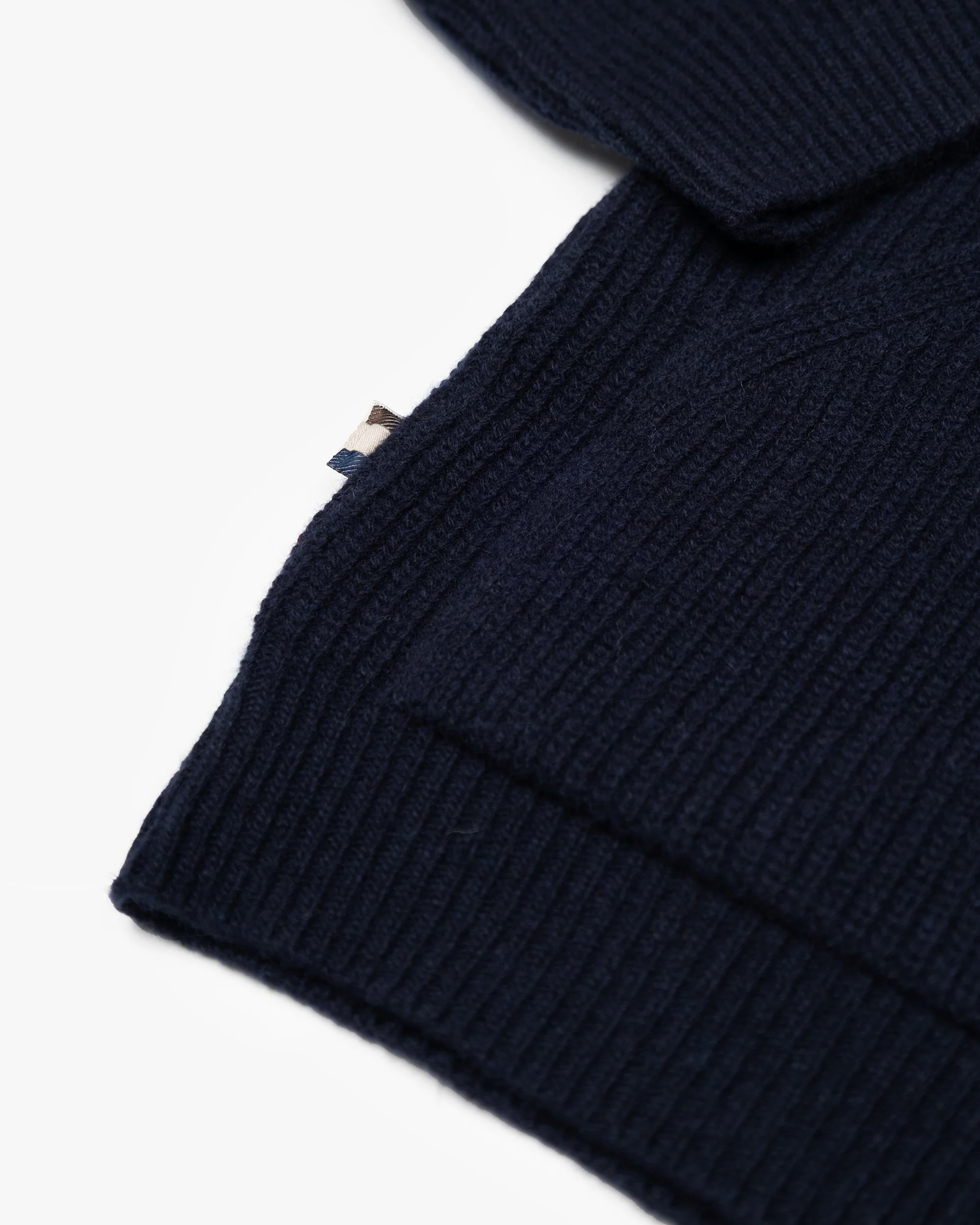 LAMBSWOOL MOCKNECK FZ KNIT - Image 6