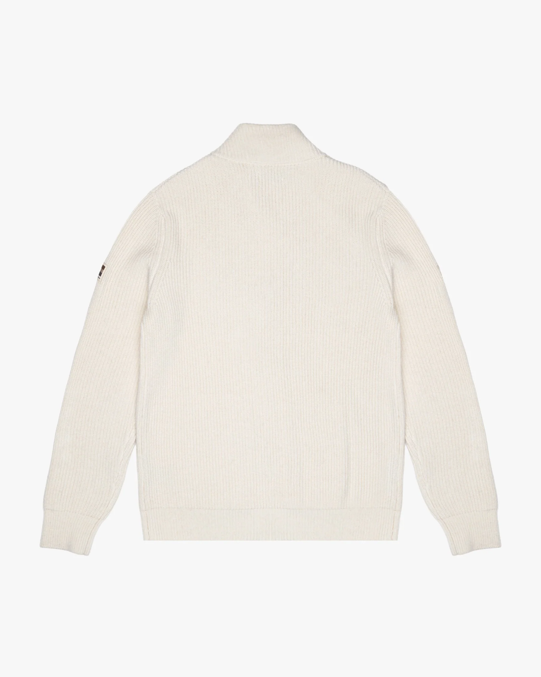 LAMBSWOOL MOCKNECK FZ KNIT - Image 3