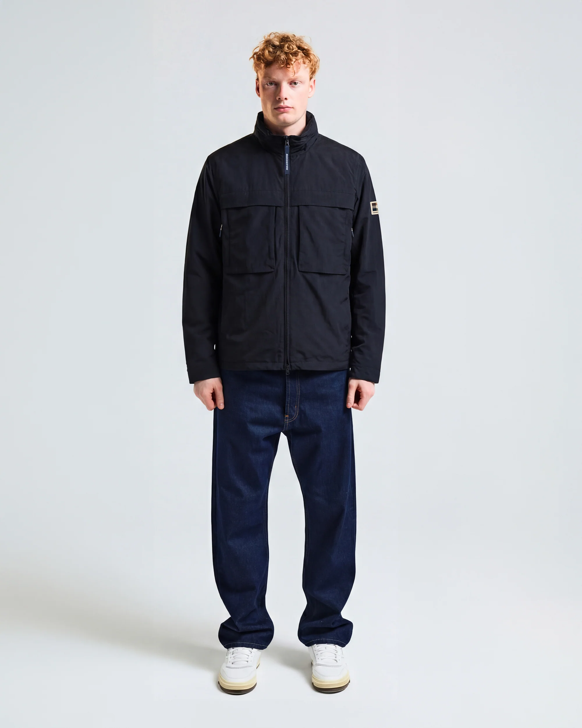LAMINA MOCK NECK JACKET - Image 2