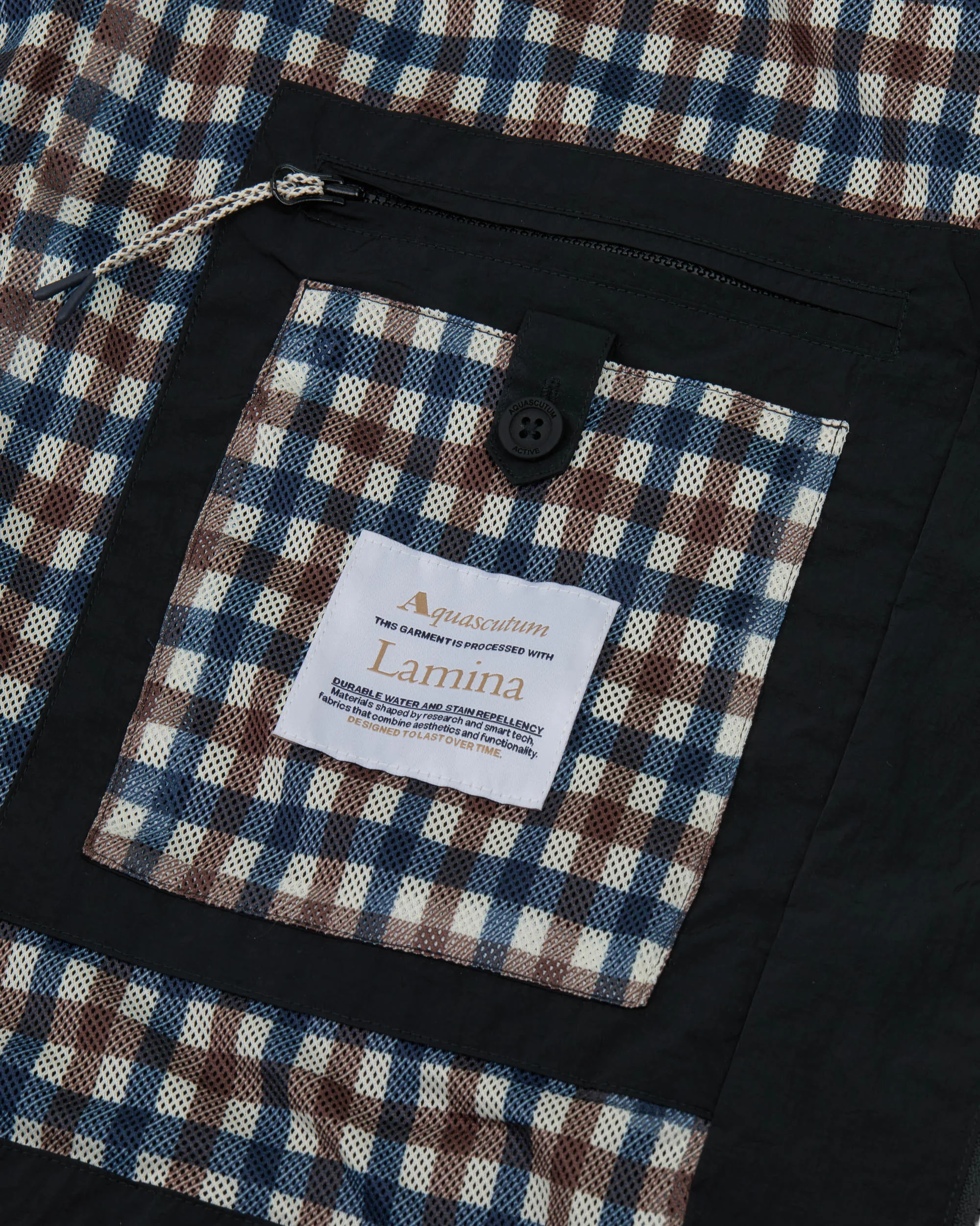 LAMINA MOCK NECK JACKET - Image 8