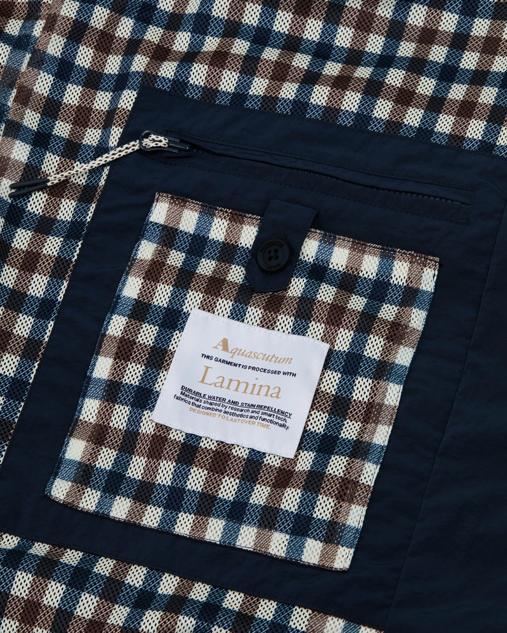 LAMINA MOCK NECK JACKET - Image 10
