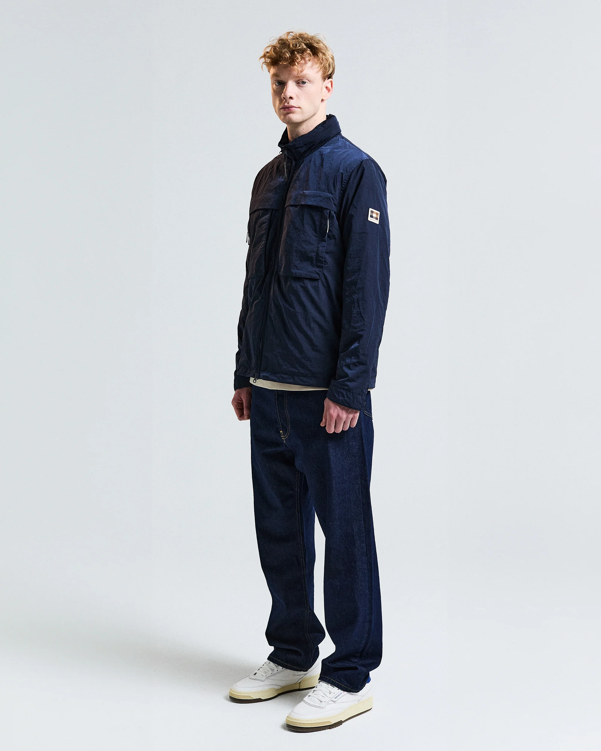 LAMINA MOCK NECK JACKET - Image 9