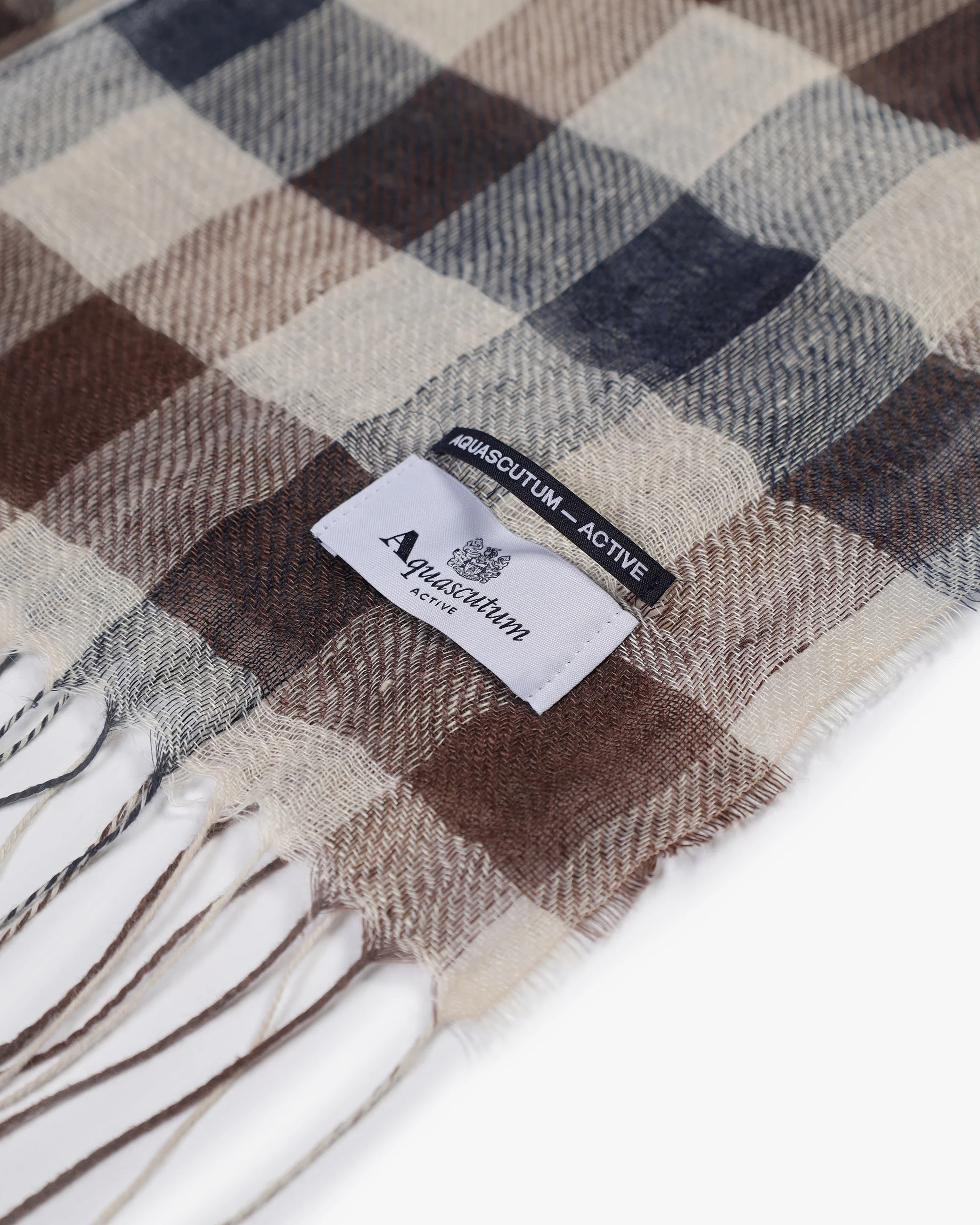 MACRO CLUB CHECK SCARF - Image 3