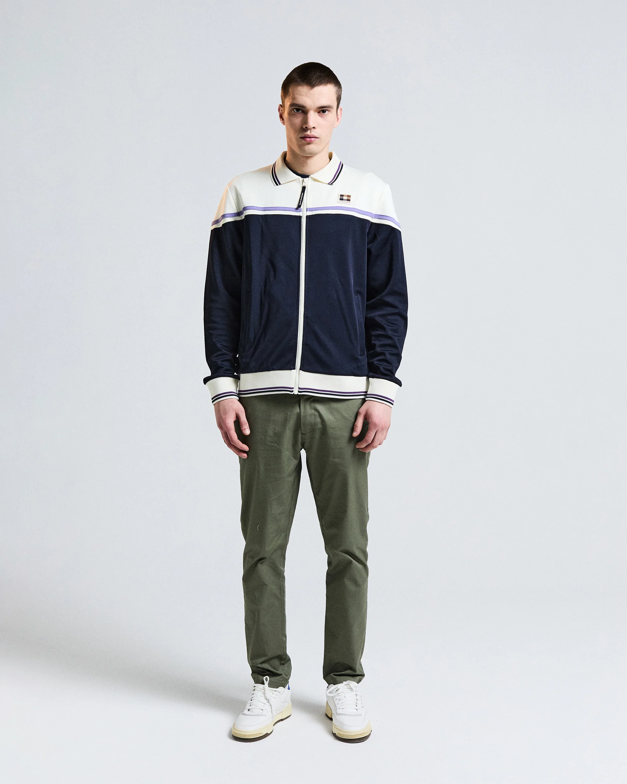 POLO COLLAR TRACK TOP - Image 2