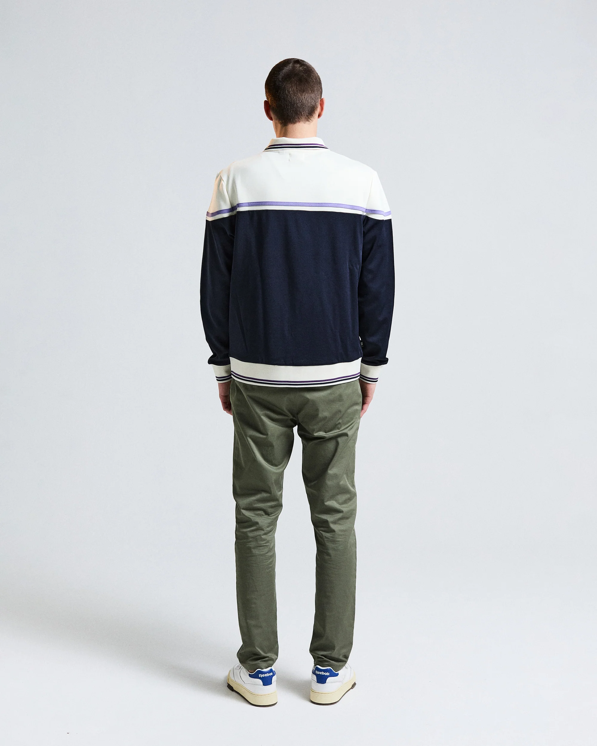 POLO COLLAR TRACK TOP - Image 4