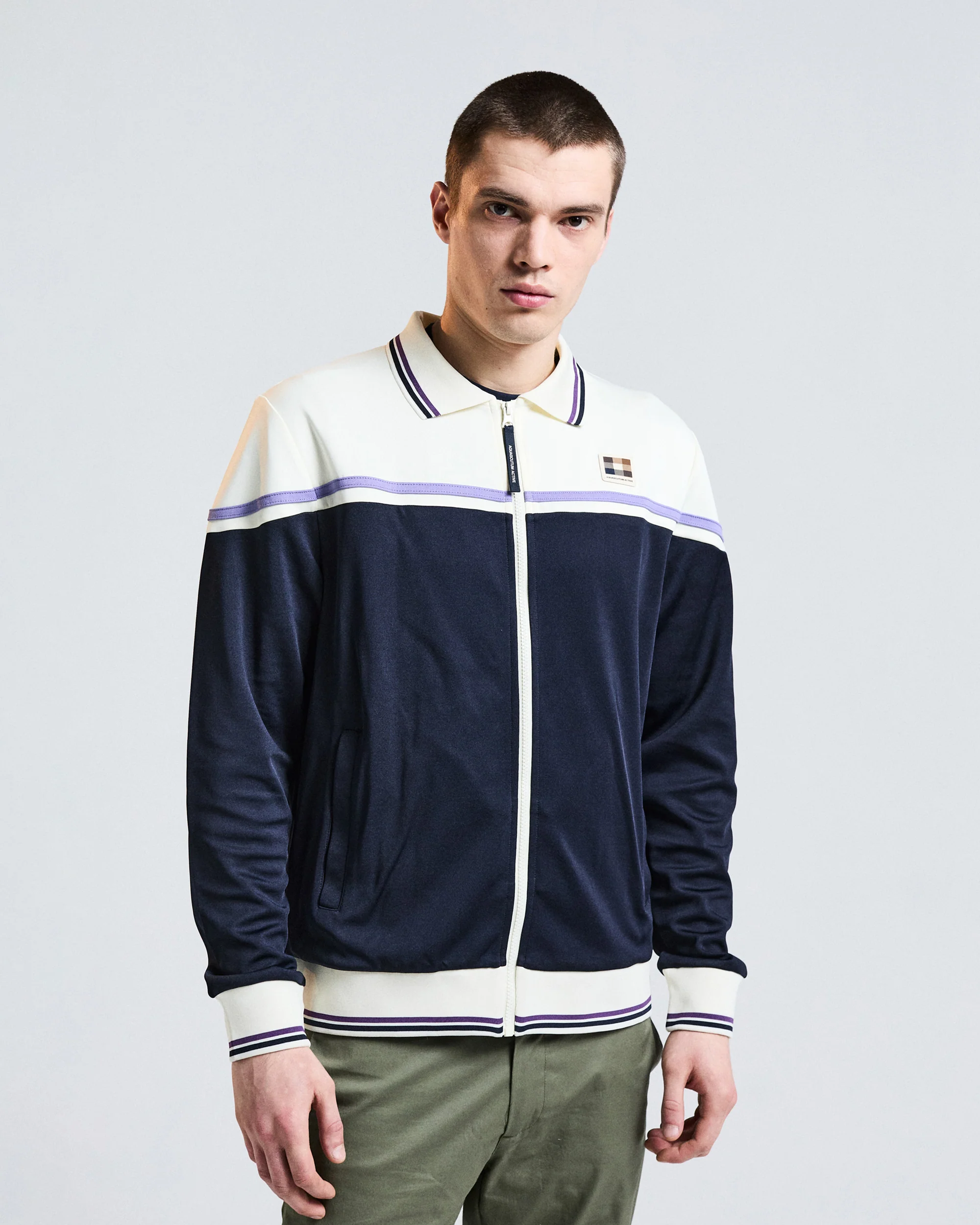 POLO COLLAR TRACK TOP - Image 7