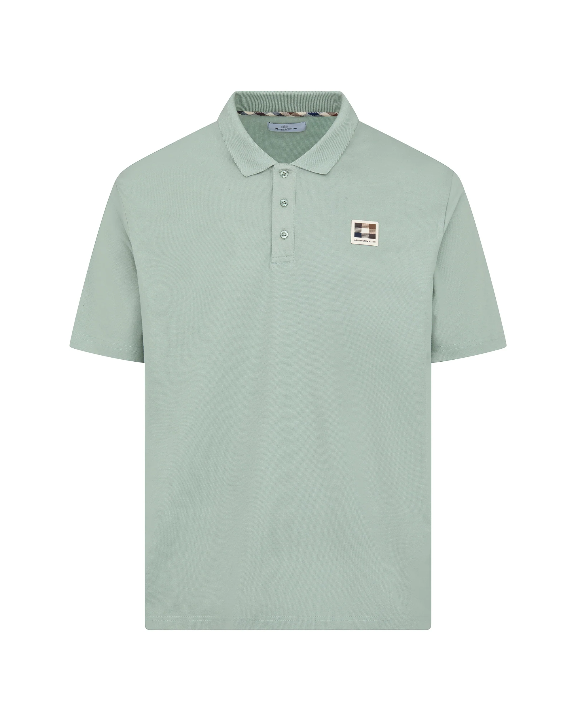 STRETCH PIQUET BADGE POLO