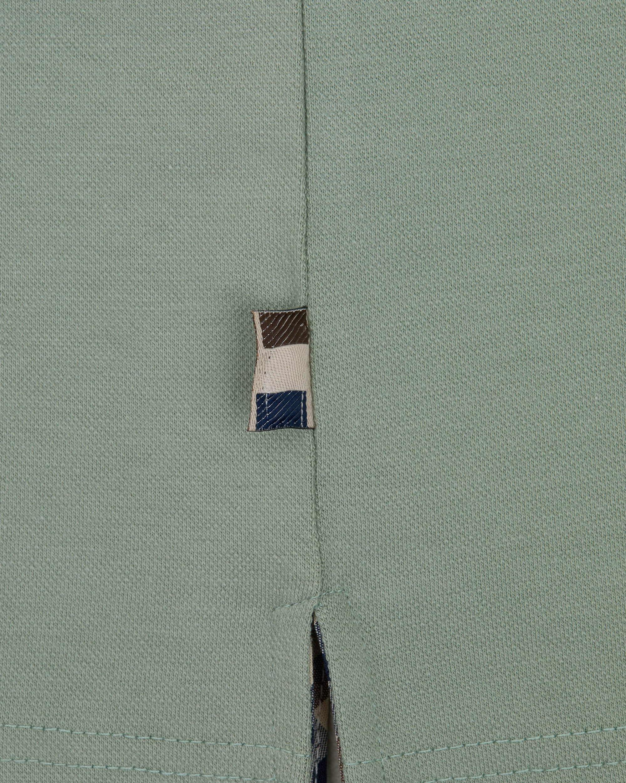 STRETCH PIQUET BADGE POLO - Image 6