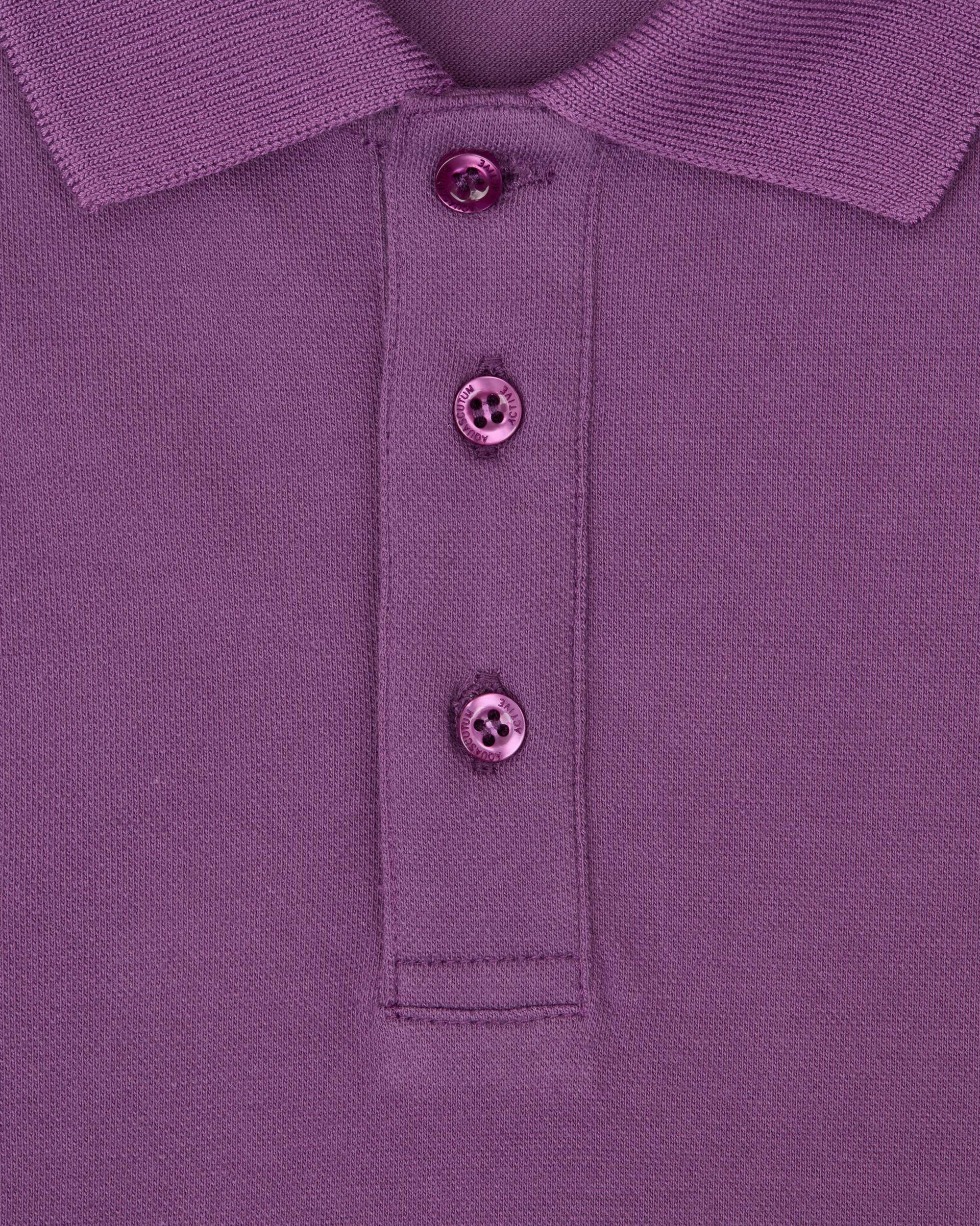 STRETCH PIQUET BADGE POLO - Image 4