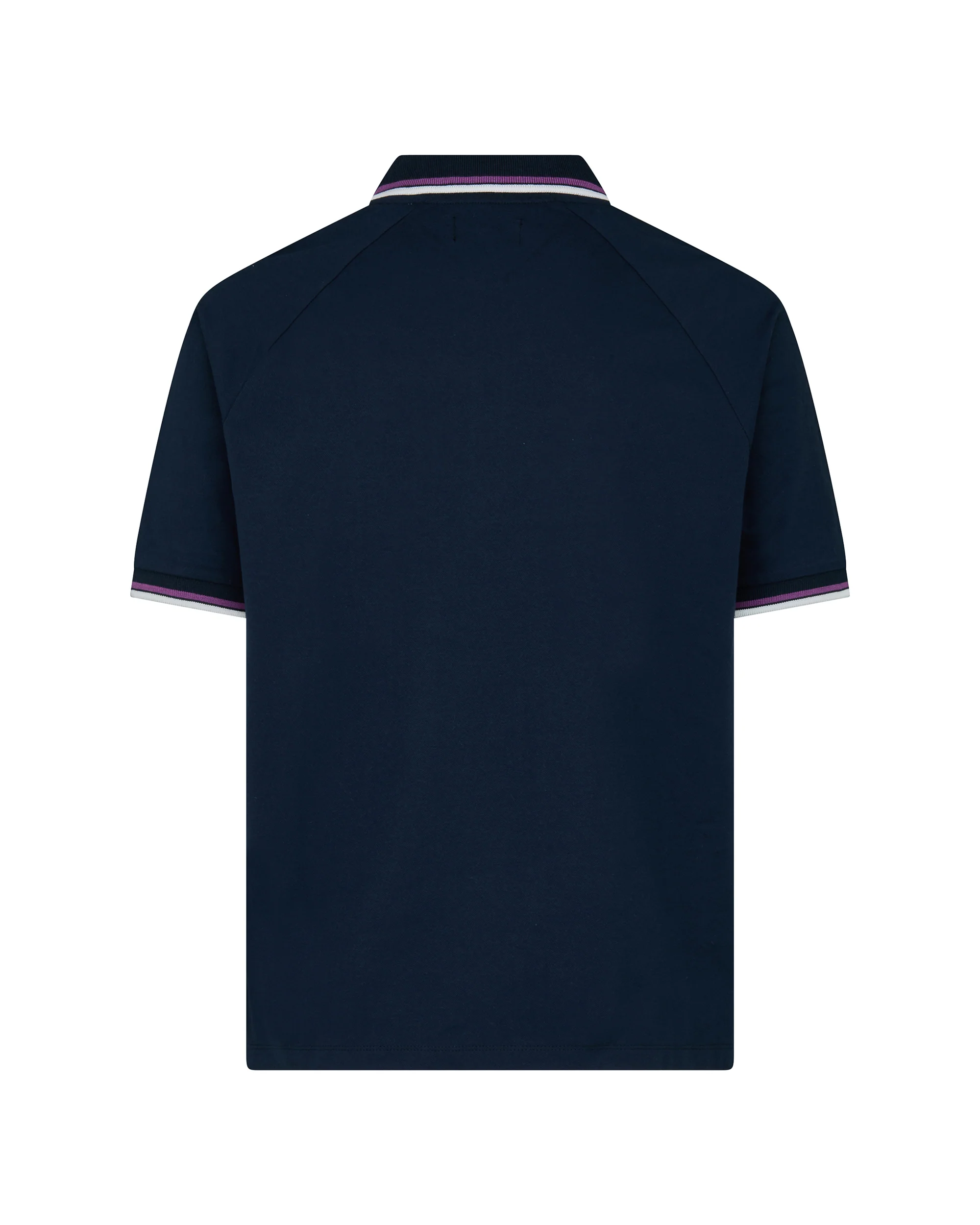 STRETCH PIQUET HALF ZIP POLO - Image 2