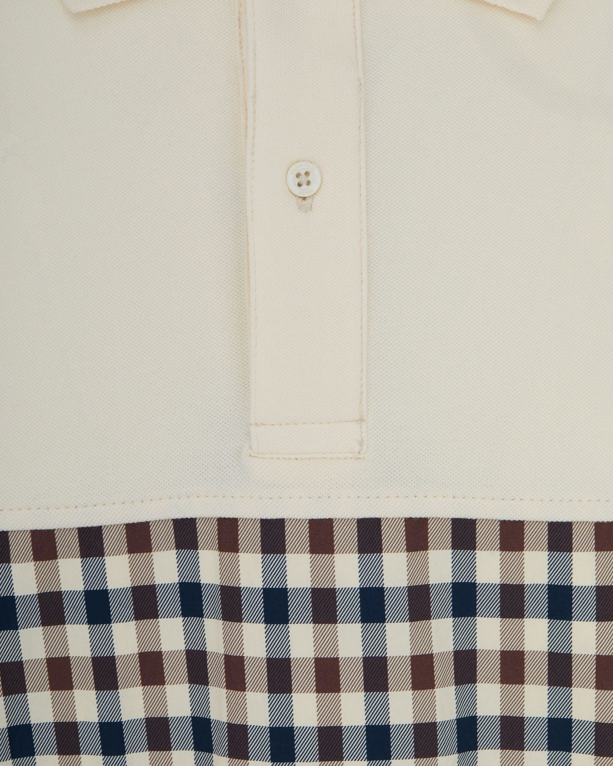 STRETCH PIQUET INSERT POLO - Image 3