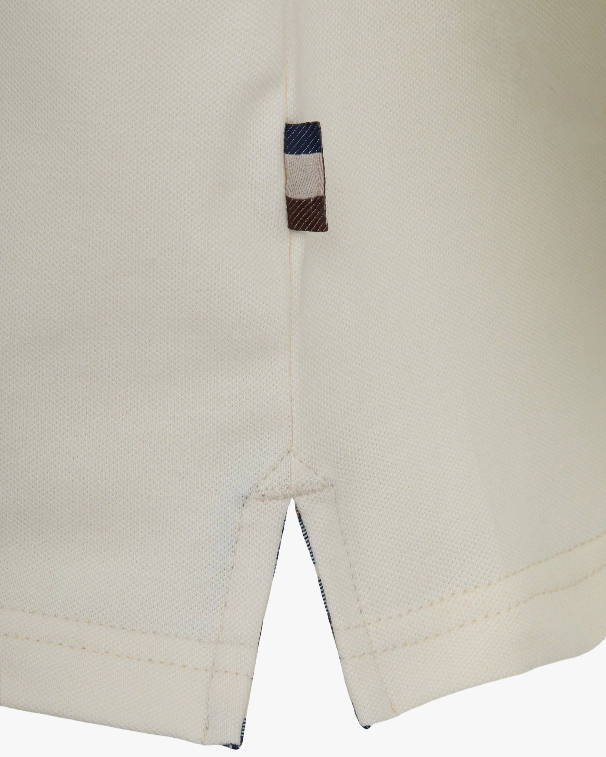 STRETCH PIQUET INSERT POLO - Image 4
