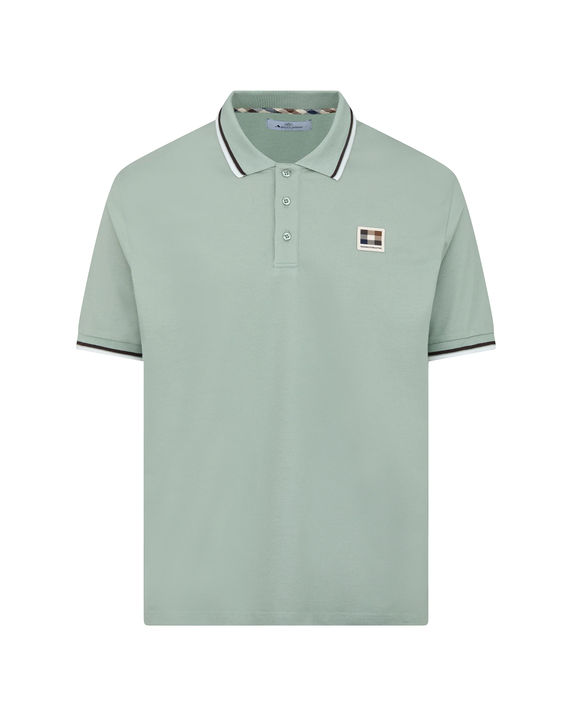 STRETCH PIQUET STRIPES POLO