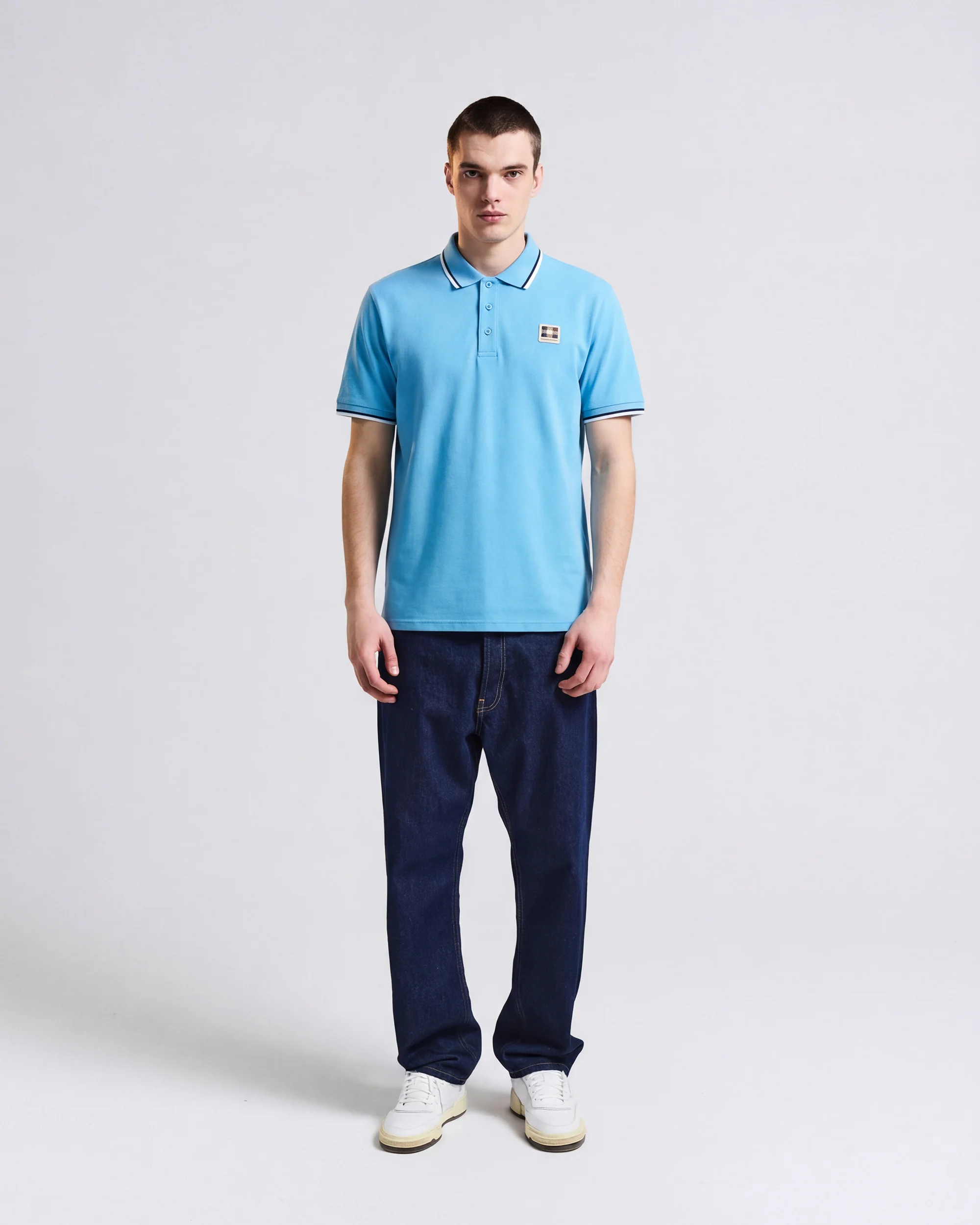 STRETCH PIQUET STRIPES POLO - Image 2