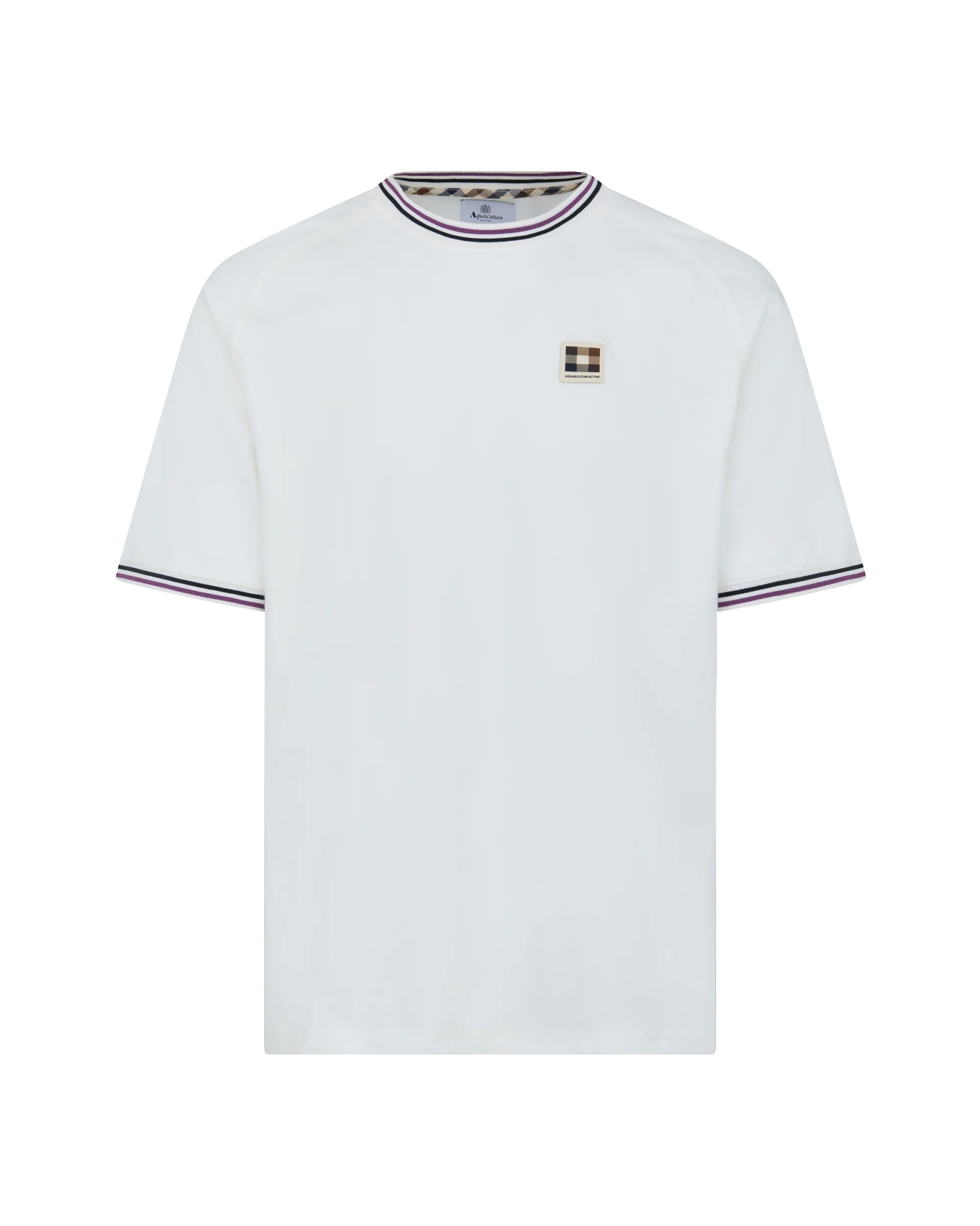 STRIPES PIQUET T-SHIRT